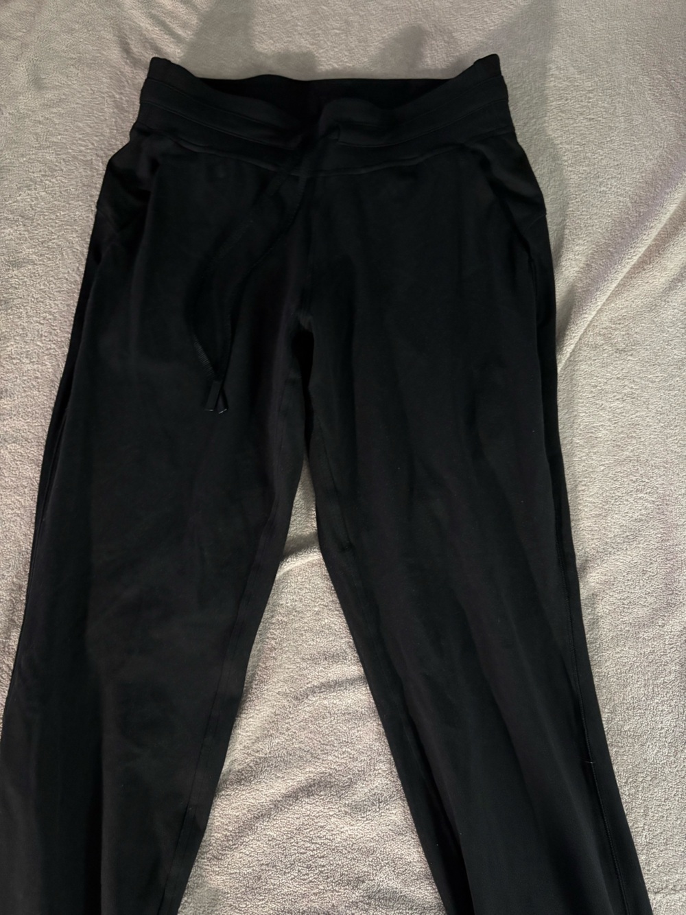 lululemon athletica Black Joggers with Drawstring